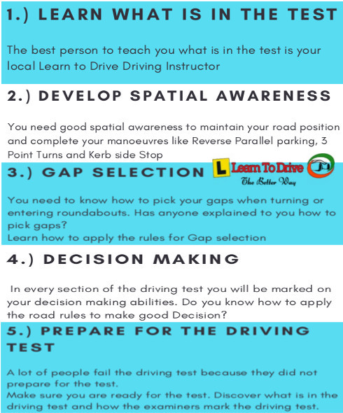 guide to prepare for driving test 