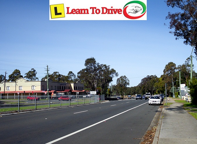 Lapstone road during driving lesson
