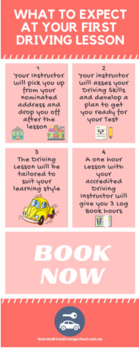 first driving lesson expectations