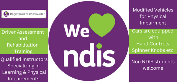 Learn to drive NDIS Approved Driving Lessons