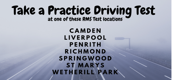 Practice driving Test Richmond
